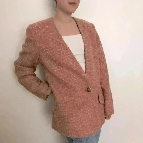 Vintage Wool  Blazer - Picture 3 of 7
